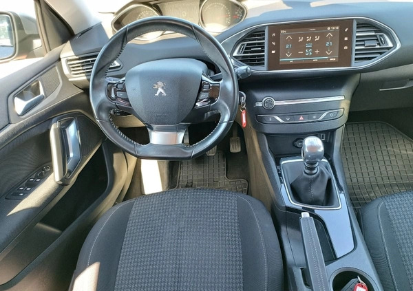 Peugeot 308 cena 48900 przebieg: 121572, rok produkcji 2019 z Pogorzela małe 121